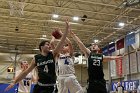MBBall vs Babson  Wheaton College Men's Basketball vs Babson College. - Photo By: KEITH NORDSTROM : Wheaton, basketball, Babson